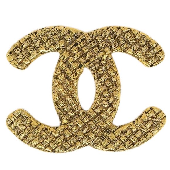 Chanel CC Brooch Pin Gold 29/1262 194990 - Picture 1 of 4